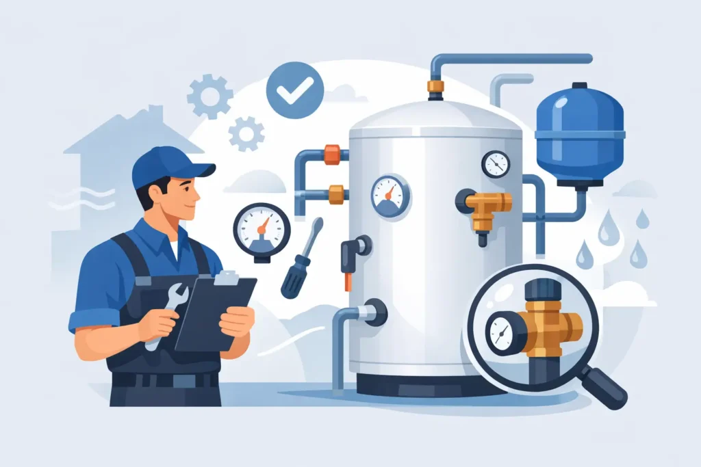 Unvented Cylinder Service: What to Expect