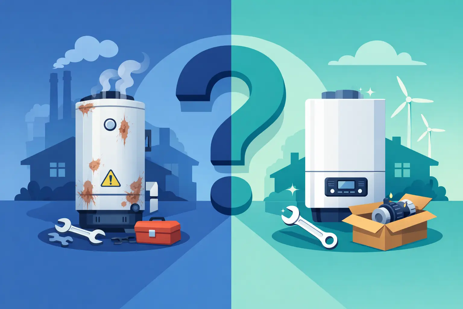 Repair or Replace Old Boiler? What to Do