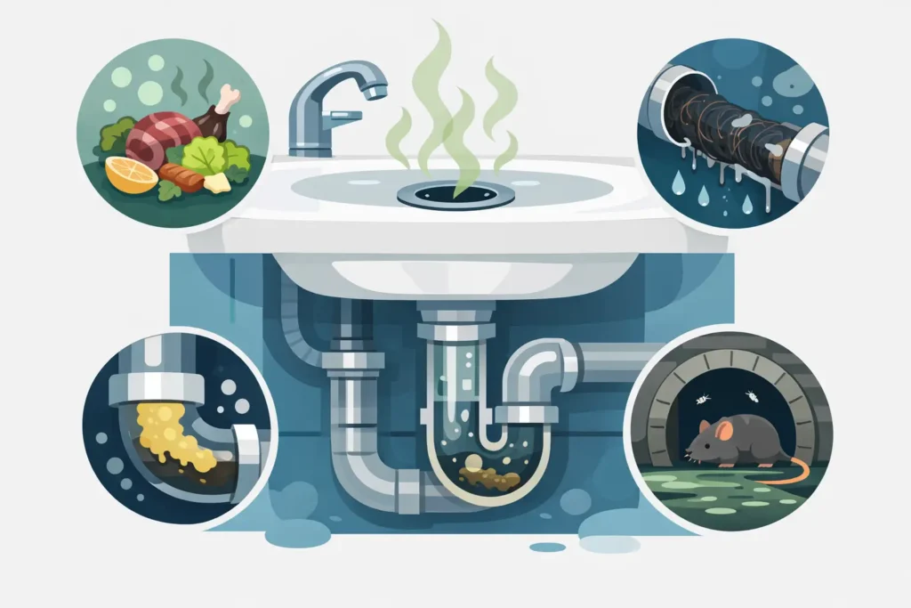 Why Does My Drain Smell? Common Causes