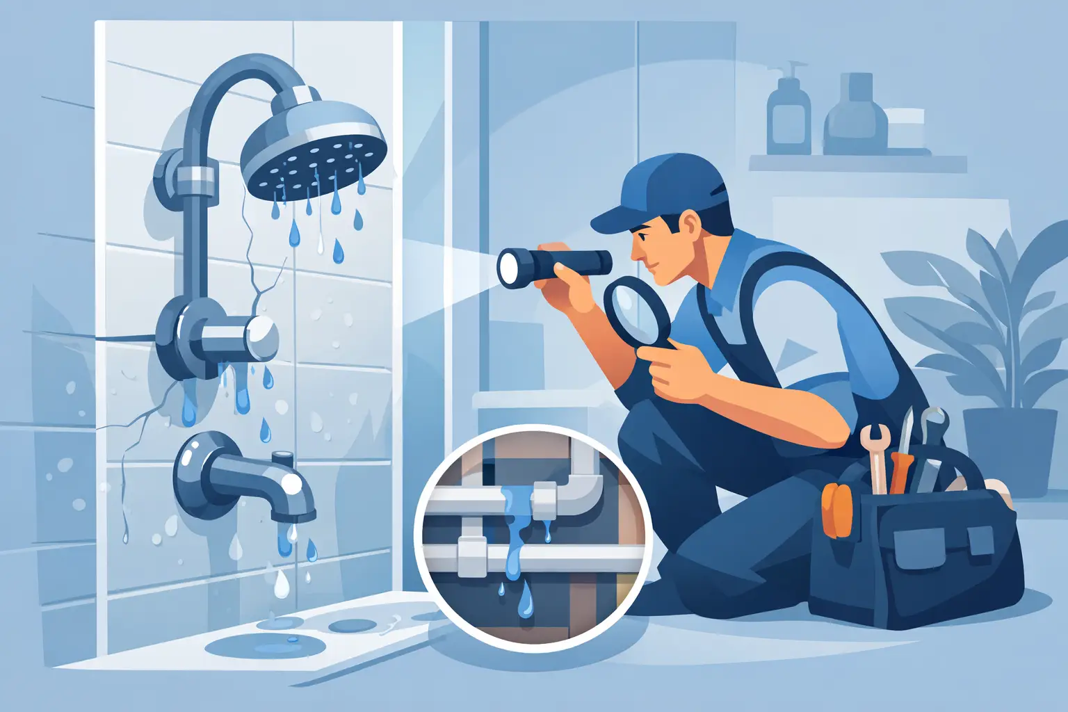 How to Fix a Leaking Shower Without Guesswork