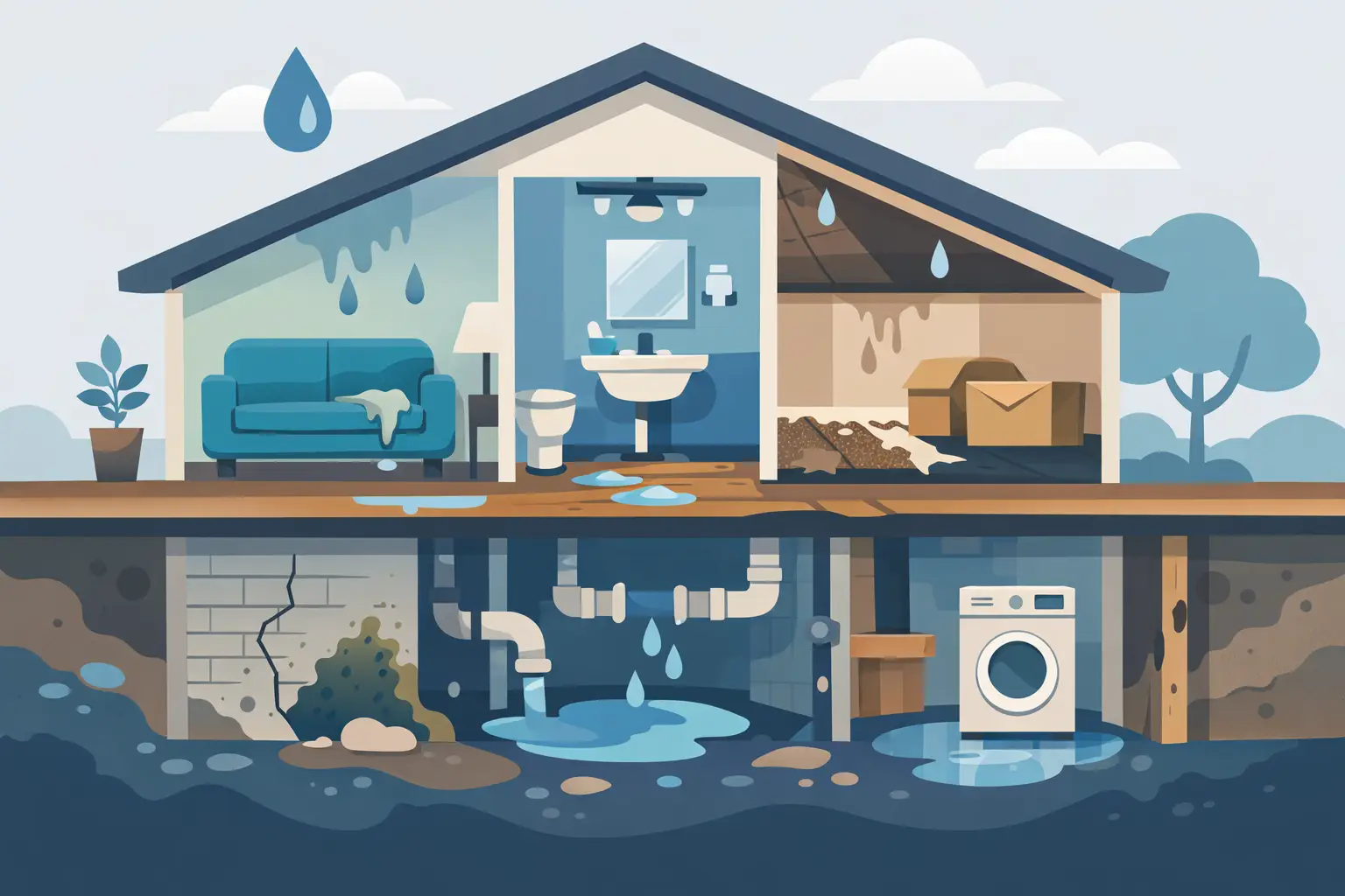 10 Signs of Hidden Water Damage in Your Home