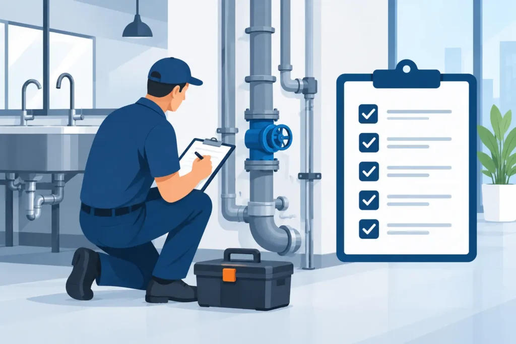 Commercial Plumbing Maintenance Checklist